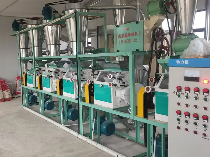 全自動面粉機(jī)設(shè)備的加工特點